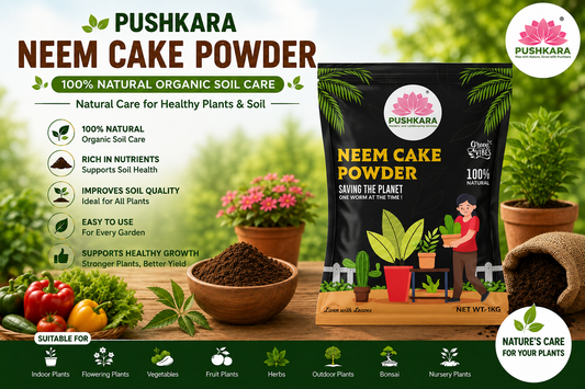 Neem Cake Powder: Natural Care for Healthier Soil &amp; Happier Plants