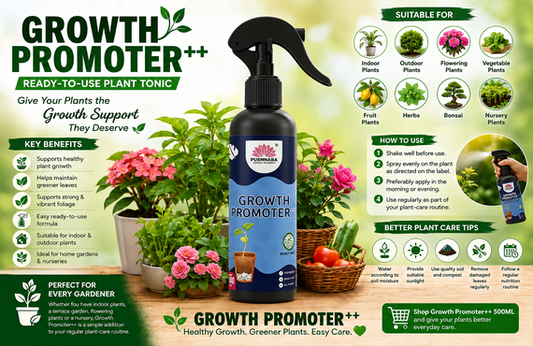Growth Promoter++ – The Complete Plant Tonic for Healthier, Greener & Stronger Plants