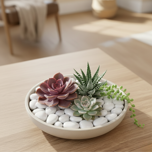 White Pebbles (4–6 cm)