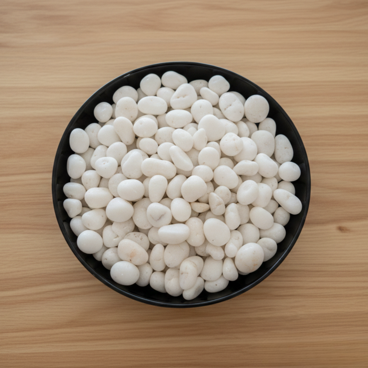 White Pebbles 10 - 30 MM (1 KG)