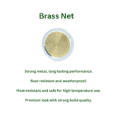 Garden Water Shower for Plants, Agriculture & Cattle Care | Steel Body with Brass Net | Fits 1/2 & 3/4 Inch Pipe – Regular Size