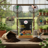 Cow Manure - Organic Fertilizer (1 KG)